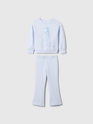 Детский комплект на флисе Frozen GAP свитшот и штаны 1159839624 (Голубой 6-12M)