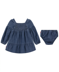 Детский комплект Levi's платье и трусики 1159839746 (Синий 18M)