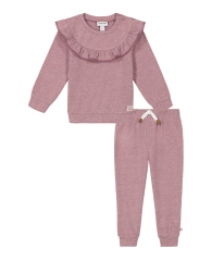 Детский костюм Calvin Klein кофточка и штаны 1159840120 (Розовый 18M)