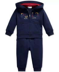 Детский костюм от Polo Ralph Lauren толстовка и джоггеры 1159840132 (Синий 18M)