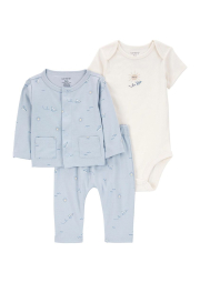 Комплект одежды Carter's кардиган, штаны и боди 1159840253 (Разные цвета 9M)