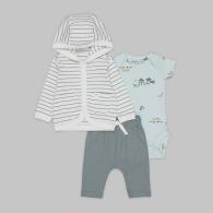 Комплект одягу Carter's кофта, штани та боді 1159840468 (Різні кольори 0M)