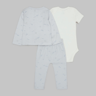 Комплект одежды Carter's кардиган, штаны и боди 1159840469 (Разные цвета 12M) на рост 72-76 см