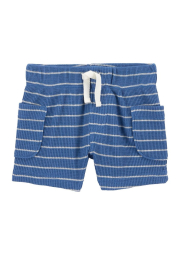 Детский комплект Carter's футболка, боди и шорты 1159840536 (Синий 24M)