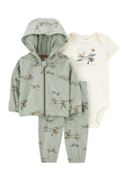 Комплект одягу Carter's кофта, штани та боді 1159840605 (Різні кольори 0M)