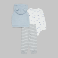 Комплект одягу Carter's жилет, боді та штани 1159840734 (Різні кольори 24M)
