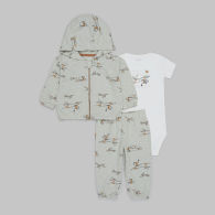 Комплект одягу Carter's кофта, штани та боді 1159840605 (Різні кольори 0M)