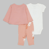 Комплект одежды Carter's кардиган, штаны и боди 1159840711 (Розовый 9M) на рост 69-72 см