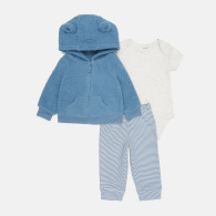 Комплект одежды Carter's толстовка, боди и штаны 1159840529 (Разные цвета 12M) на рост 72-76 см