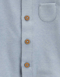 Комплект одежды Carter's кофта, штаны и боди 1159843265 (Голубой 24M)