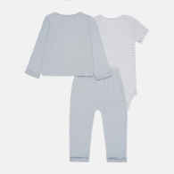 Комплект одежды Carter's кофта, штаны и боди 1159843265 (Голубой 24M) на рост 81-86 см