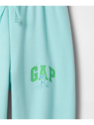 Костюм для малышей GAP свитшот и штаны джоггеры 1159844555 (Бирюзовый 18-24M)