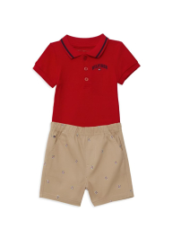 Детский комплект Tommy Hilfiger футболка-поло и шорты 1159845301 (Разные цвета 24M)