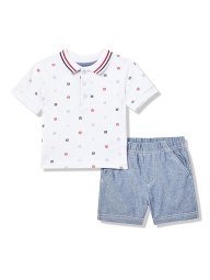 Дитячий комплект Tommy Hilfiger футболка-поло та шорти 1159845643 (Різні кольори 18M)