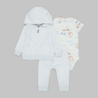 Дитячий комплект Carter's толстовка, штани та боді 1159846872 (Різні кольори 6M)