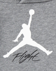 Детский комплект на флисе Nike Jordan худи и джоггеры 1159847148 (Серый 24M)