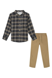 Детский комплект Calvin Klein рубашка и штаны 1159847646 (Разные цвета 24M)