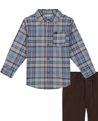 Дитячий комплект Calvin Klein сорочка та штани 1159847647 (Різні кольори 12M)