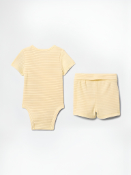 Комплект для малышей GAP боди и шорты 1159848006 (Желтый 6-12M)