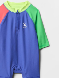 Купальный комплект UPF 50+ GAP рашгард и панама 1159850418 (Разные цвета 18-24M) на рост 90 см
