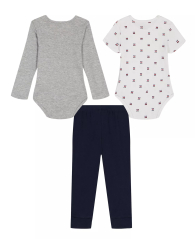 Детский комплект Tommy Hilfiger два боди и штаны 1159853511 (Разные цвета 12M) на рост 74-79 см