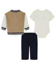 Детский комплект Tommy Hilfiger бомбер, боди и штаны 1159853910 (Разные цвета 3-6M) на рост 64-69 см