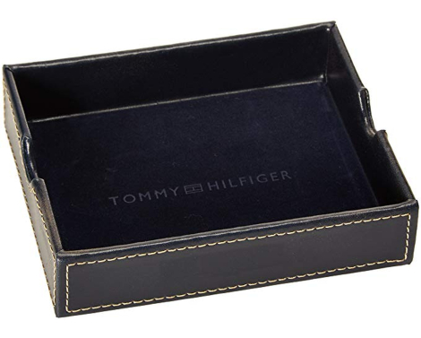 Кожаный мужской кошелек Tommy Hilfiger портмоне 1159753740 (Синий, One size)