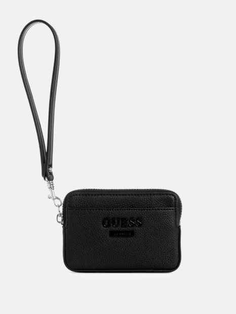 Женский  кошелек Guess с ручкой 1159838337 (Черный One size)