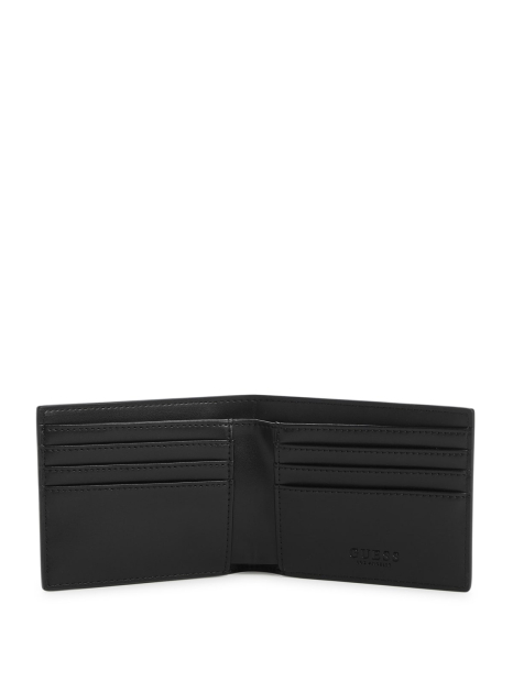 Мужской кошелек Guess с логотипом 1159838393 (Черный One size)