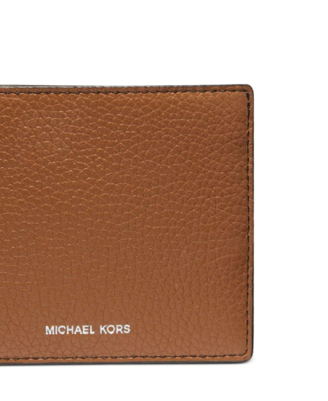 Брендовый кожаный кошелек Michael Kors в подарочной коробке 1159841696 (Коричневый One size)