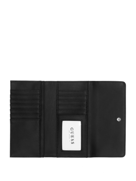 Стильний жіночий гаманець Guess на кнопці 1159842545 (Синій One size)