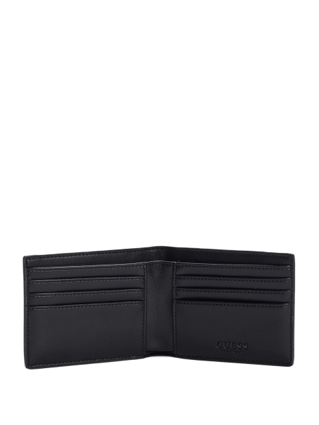 Стильный мужской кошелек Guess 1159842686 (Черный One size)