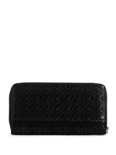 Жіночий гаманець Guess на блискавці 1159843651 (Чорний One size)