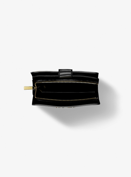 Стильный женский кошелек Michael Kors в подарочной коробке 1159844082 (Черный/Молочный One size)
