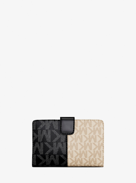 Стильный женский кошелек Michael Kors в подарочной коробке 1159844082 (Черный/Молочный One size)