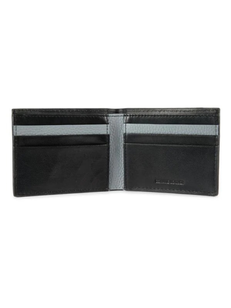 Кожаный кошелек Karl Lagerfeld Paris 1159844800 (Черный/Серый One size)