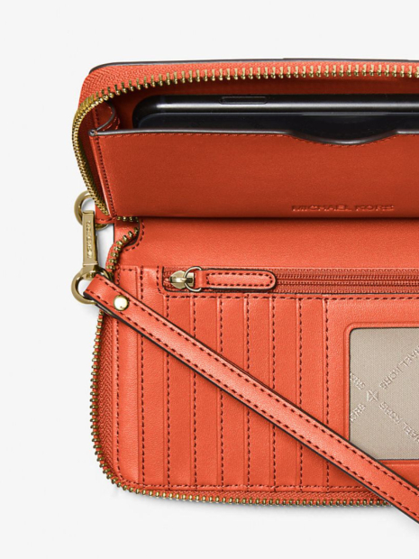 Стильный кошелек Michael Kors в подарочной коробке 1159844915 (Оранжевый One size)