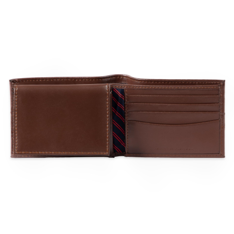 Гаманець шкіряний Tommy Hilfiger гаманець портмоне 1159846047 (Коричневий One size)