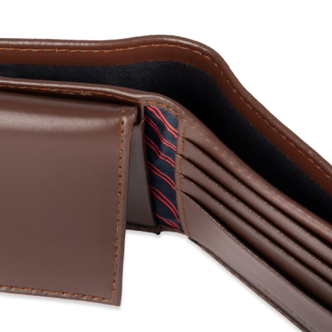 Гаманець шкіряний Tommy Hilfiger гаманець портмоне 1159846047 (Коричневий One size)