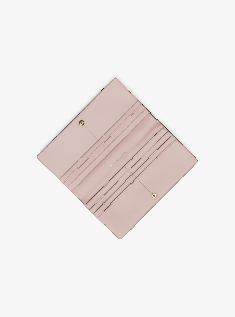 Женский кожаный кошелек Michael Kors в подарочной коробке 1159847669 (Розовый One size)