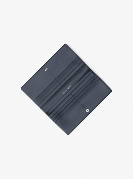 Женский кожаный кошелек Michael Kors в подарочной коробке 1159847908 (Синий One size)