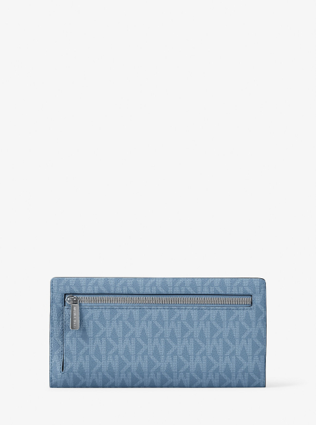 Женский кошелек Carson Michael Kors с принтом 1159850263 (Голубой One size)