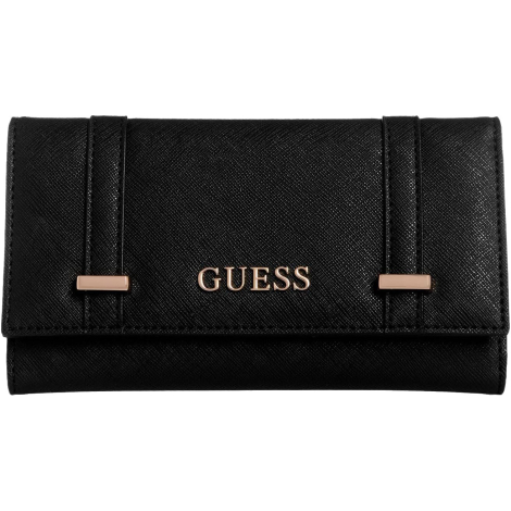 Женский кошелек Aengus Guess на кнопке 1159851539 (Черный One size)