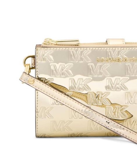 Женский кошелек Michael Kors в подарочной коробке 1159853181 (Золотистый One size)