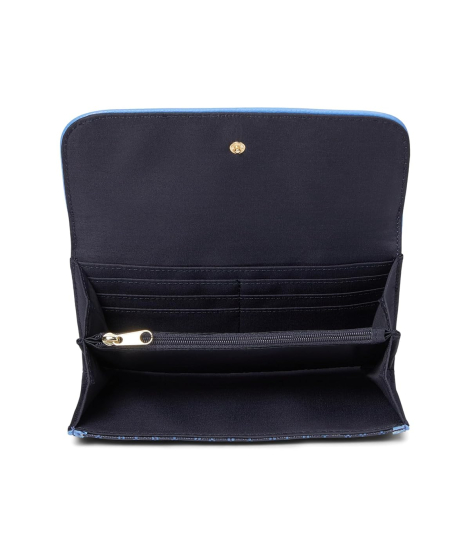 Женский кошелек Tommy Hilfiger с логотипом 1159853372 (Синий One size)