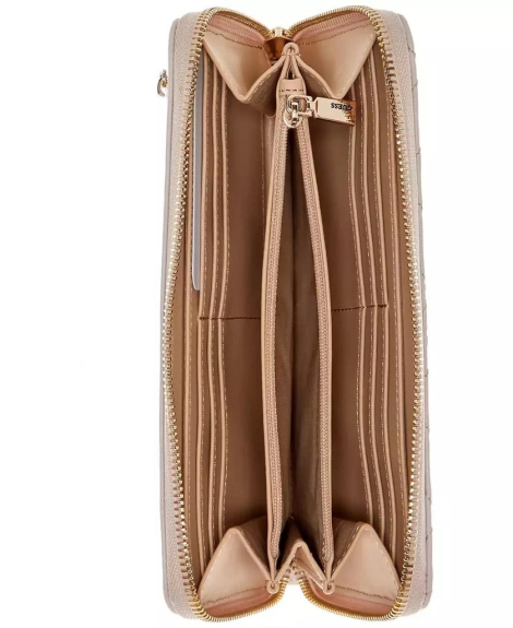 Женский кошелек Guess с принтом 1159853390 (Молочный One size)