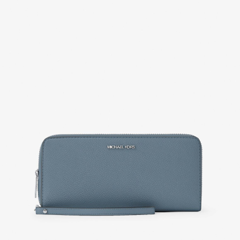 Шкіряний гаманець Michael Kors у подарунковій коробці 1159854002 (Синій One size)