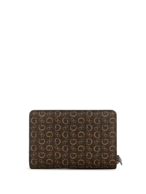 Жіночий гаманець Guess з принтом 1159854179 (Коричневий One size)