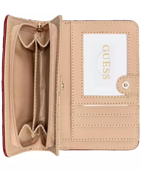 Місткий жіночий гаманець Tinsley Guess 1159854434 (Коричневий One size)