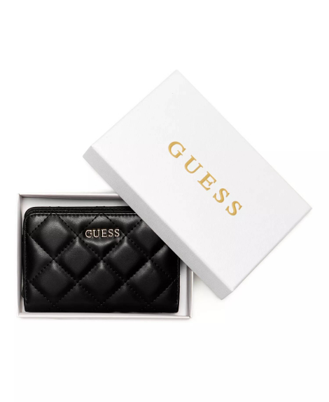 Місткий жіночий гаманець Tinsley Guess 1159854435 (Чорний One size)